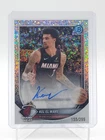KEL'EL WARE 2025-26 BOWMAN CHROME SPECKLE REFRACTOR AUTO /299 #BCA-KW Q5692