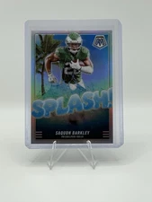 2025 Panini Mosaic - Splash Saquon Barkley #8 Silver