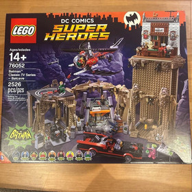 LEGO DC Comics Super Heroes 76052 Batman Classic TV Batcave 2526 pcs Toy Hobby