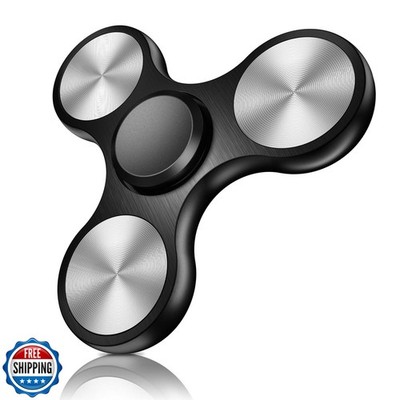 Fidget Spinners Toy, Metal Stainless Steel Bearing High Speed 4-8 Min Spins, 