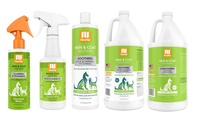 Cucumber Melon Dog Shampoo Conditioner or Cologne Spritz Gentle Soothing Fresh!