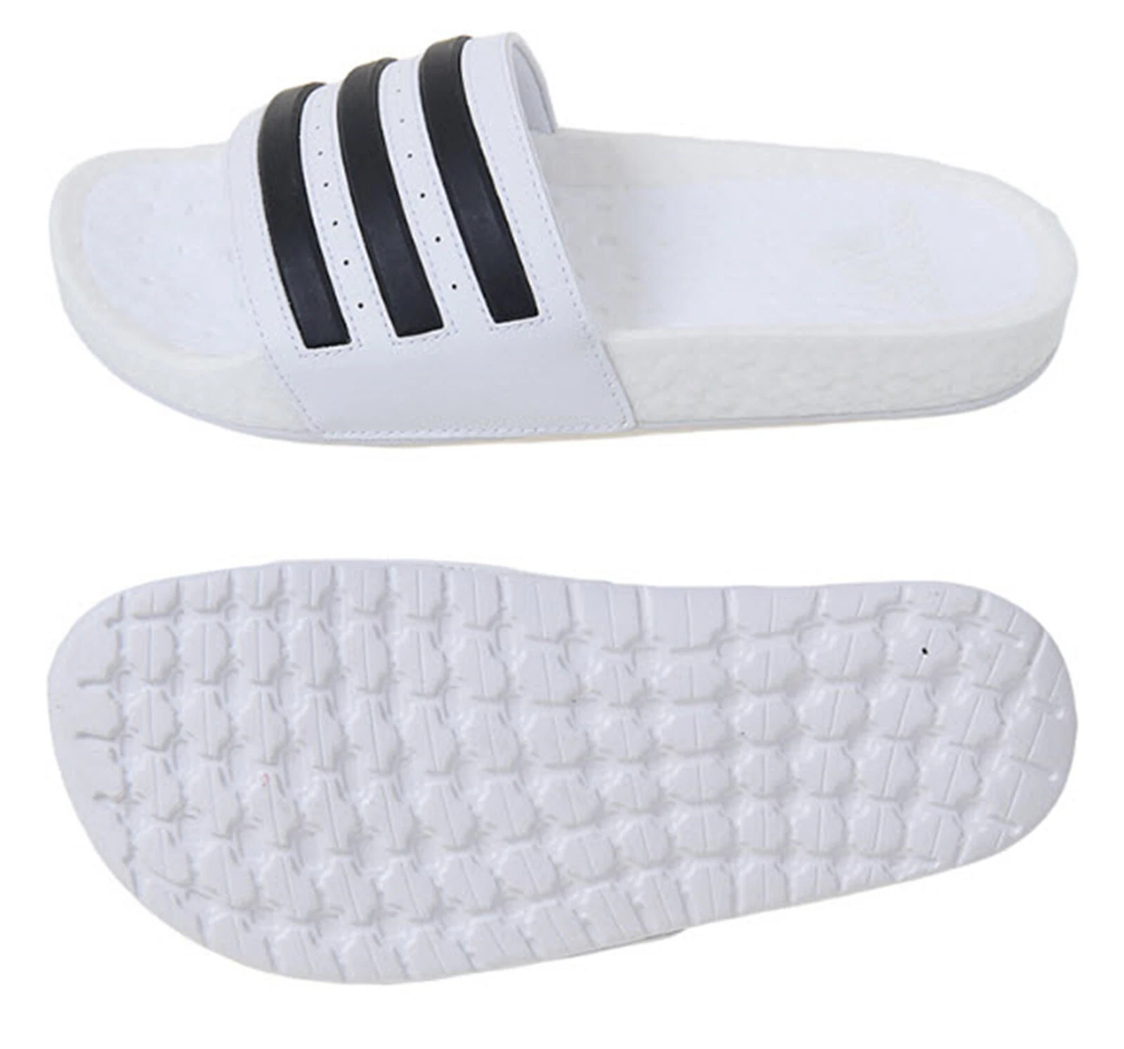 Sandali casual Adidas uomo ADILETTE Boost scarpe bianche slide fy8155