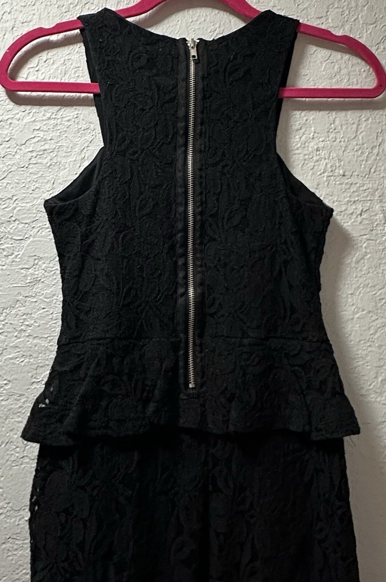 Love Fire Black Lace Dress with Keyhole Front | eBay