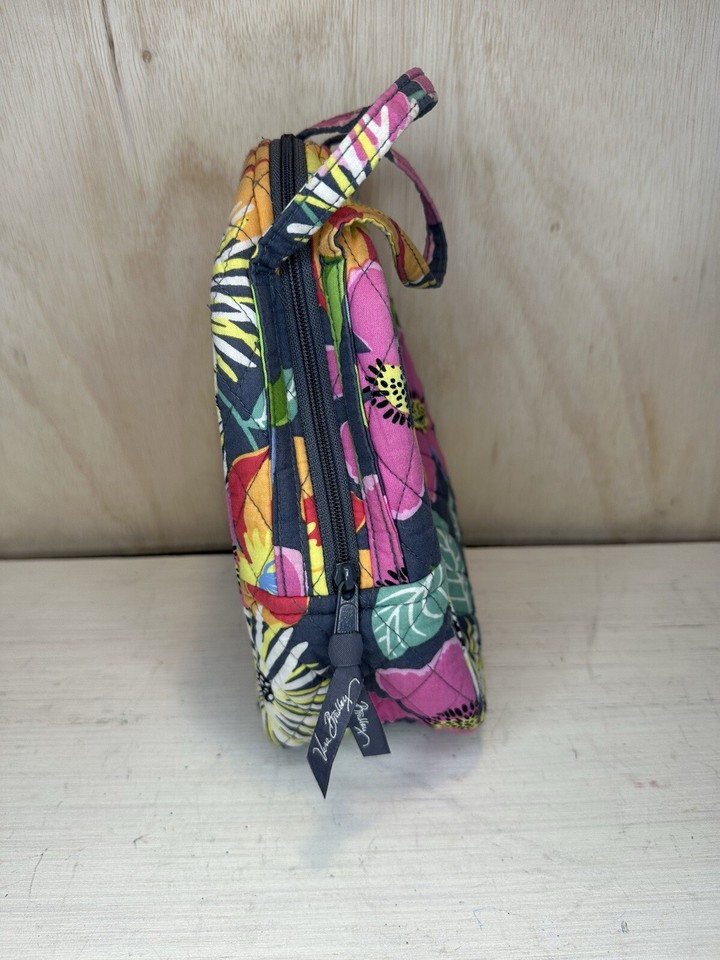 Vera Bradley JAZZY BLOOMS Lunch Tote LET'S DO LUNCH Insulated Bag Clear