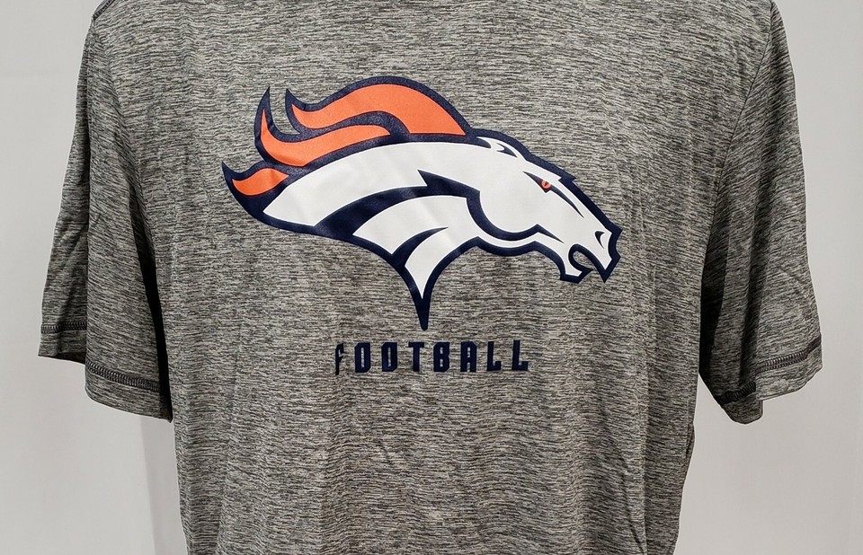 Brand New Men's Team Apparel NFL Denver Broncos TX3 Cool Short Sleeve