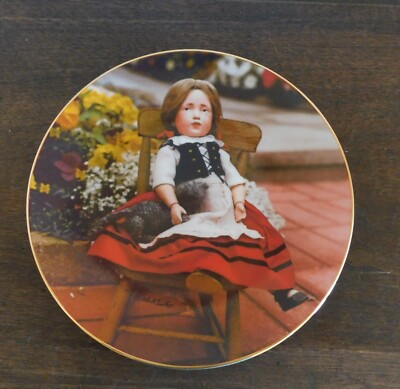 Elise - Old German Dolls Collector Plate - The Doll Collection Seeley Series