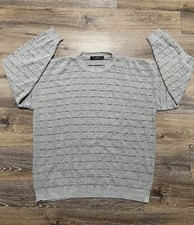Vintage Prot g  Collection Texture Acrylic Pullover Sweater Size XL
