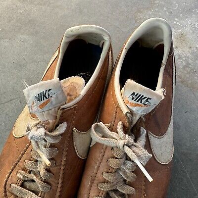 Vintage 1970s Nike Le Village Cortez Brown Leather Sneaker Vintage 1970s Nike Le Village Cortez Brown Leather Sneaker