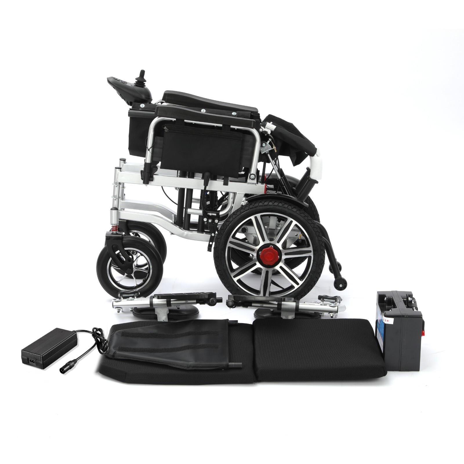 Electric Wheelchair HeavyDuty EasyFolding, Portable, 4mph Best