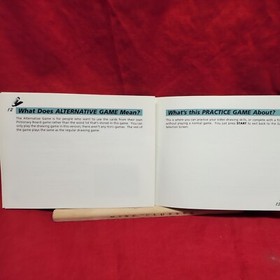 NES Nintendo Pictionary manual only no game
