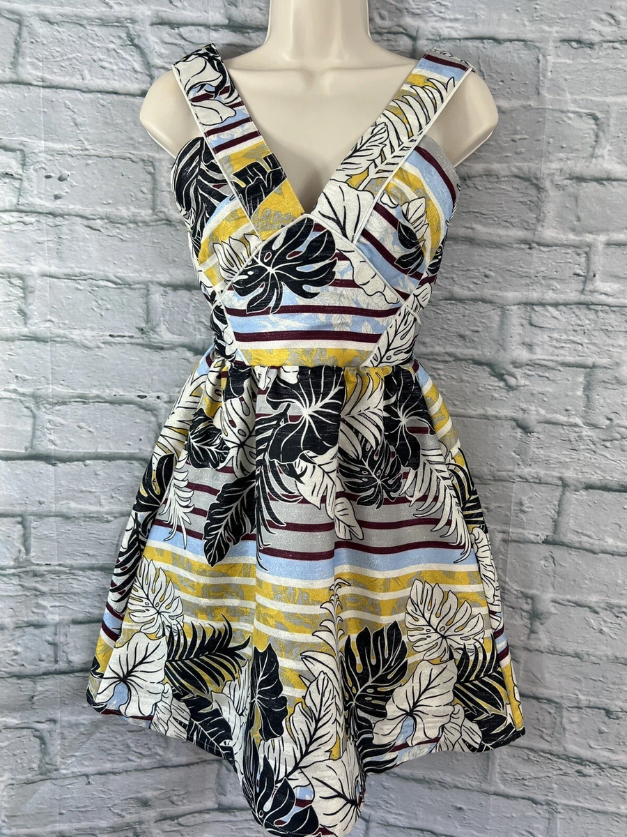 H&m top metallic dress