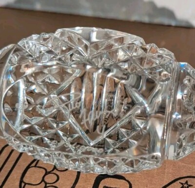 NFL Green Bay Packers Brett Favre Waterford Crystal Football 1083