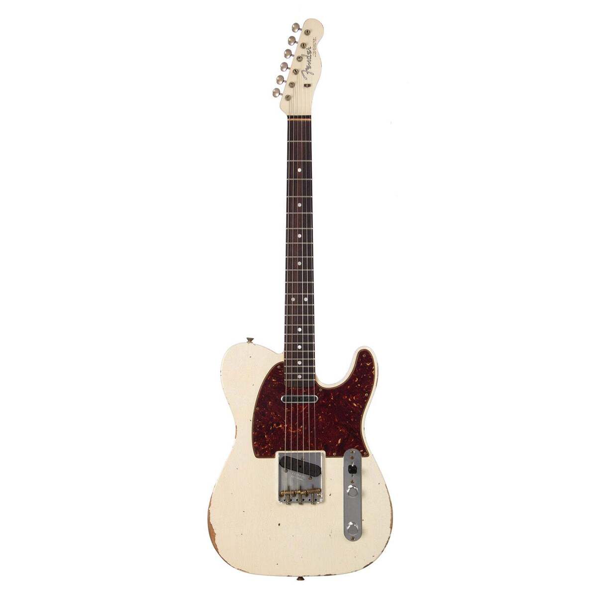 Fender Custom Shop LTD 1964 Telecaster Relic Olympic White w Fender Custom Shop LTD 1964 Telecaster Relic Olympic White w