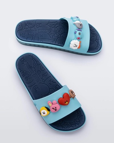 Slide Flip Flops Jelly Shoes in Light 
