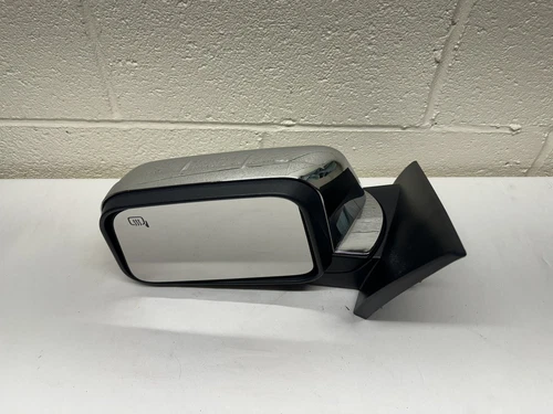 2007-2009 FORD EDGE HEATED LEFT DRIVER SIDE VIEW MIRROR CHROME 7T43-17683 OEM