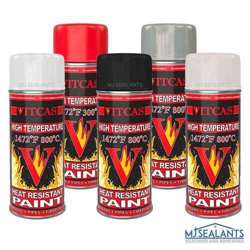 Vitcas High Temperature Spray Paint Heat Resistant up to 800°C 400ml eBay