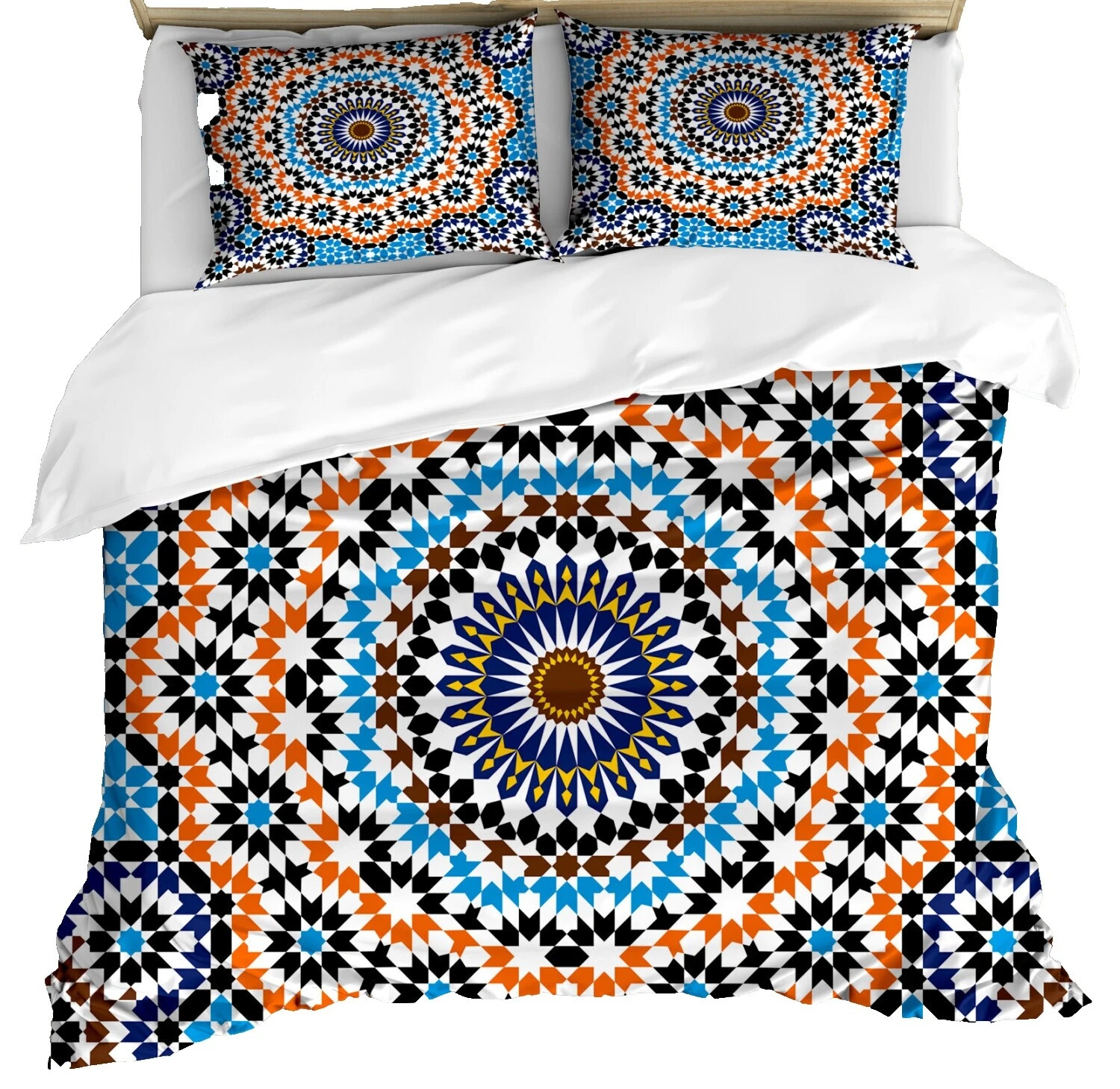 Moroccan Fundas de edredón y Juegos de Cama