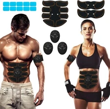 EMS Muscle Stimulator Toner Massager Fitness ABS Abdominal Trainer Rechargeable