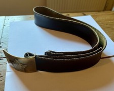 Army Belt Original Russian Star Military Surplus Issued Soviet Union Vintage