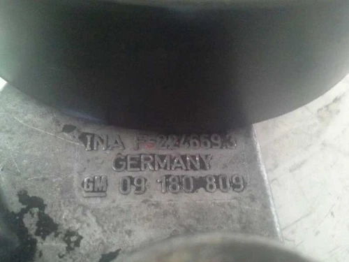 09180809 Tensor Correa Auxiliar para OPEL ASTRA G BERLINA * 2000 1089343 - Imagen 2 de 8