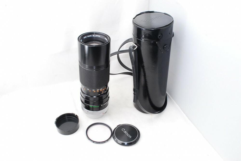 6117) Canon FD 100-200mm F5.6 S.C. SC MF Zoom Lens from JAPAN, EXC