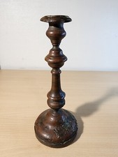 Chandelier en cuivre bougeoir 27 cm de haut ancien avec poinçons vintage