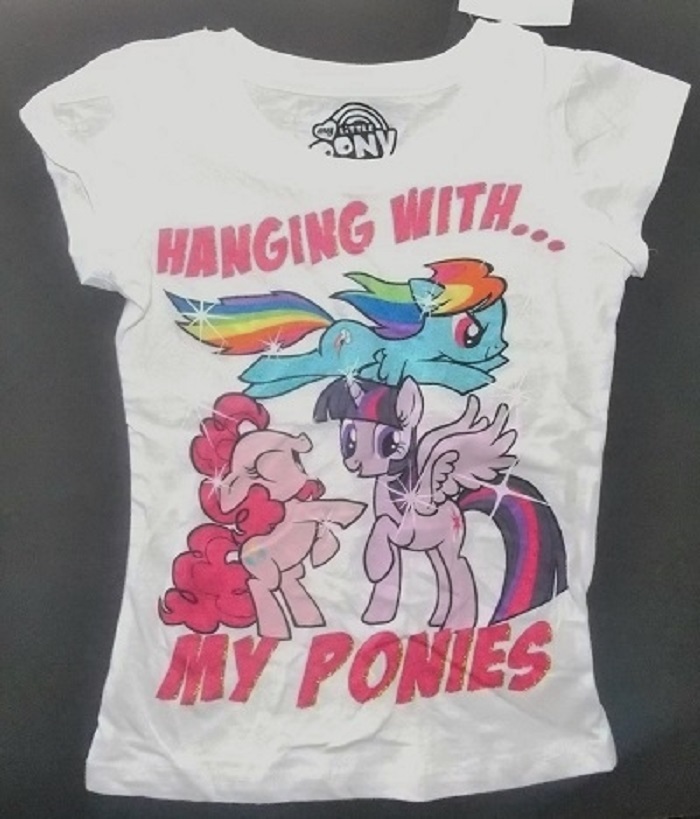 Politibetjent udtryk Interconnect My Little Pony T-Shirts White Sizes 4-5, 7-8 or 10-12 NWT (P) | eBay