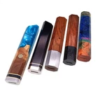 Japanese Style Octagonal Wooden Resin Handle Material DIY Making Chief Knife