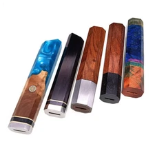 Japanese Style Octagonal Wooden Resin Handle Material DIY Making Chief Knife