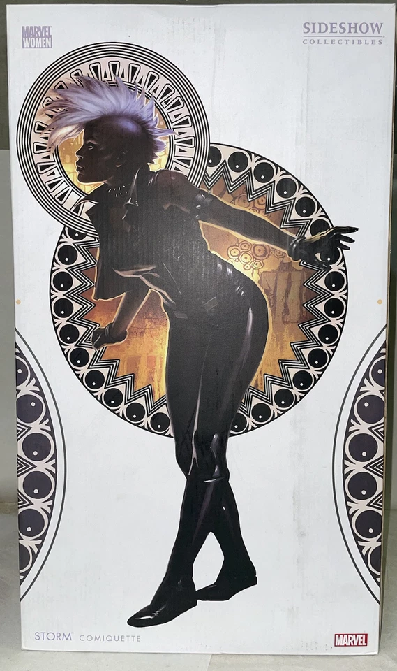 Marvel Sideshow "Storm Comiquette" 16.5" Edición Limitada Estatua #282/1000 en Caja Foto 3 de 4
