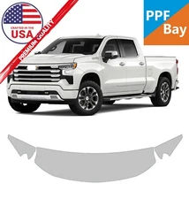 For Chevy Silverado 1500 2022-2026 Hood Paint Protection Film PreCutKit PPF