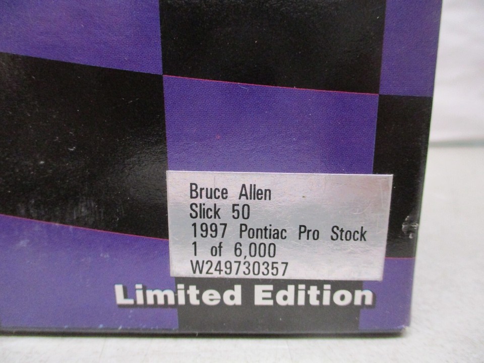 Miniature Action - 1997 Pontiac Pro Stock Slick 50 - Échelle 1/24 - Occasion