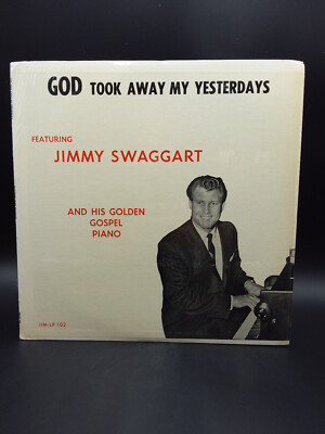 Jimmy Swaggart, God Took Away My Yesterdays, Jim Records, LP, VG+/NM, shrink