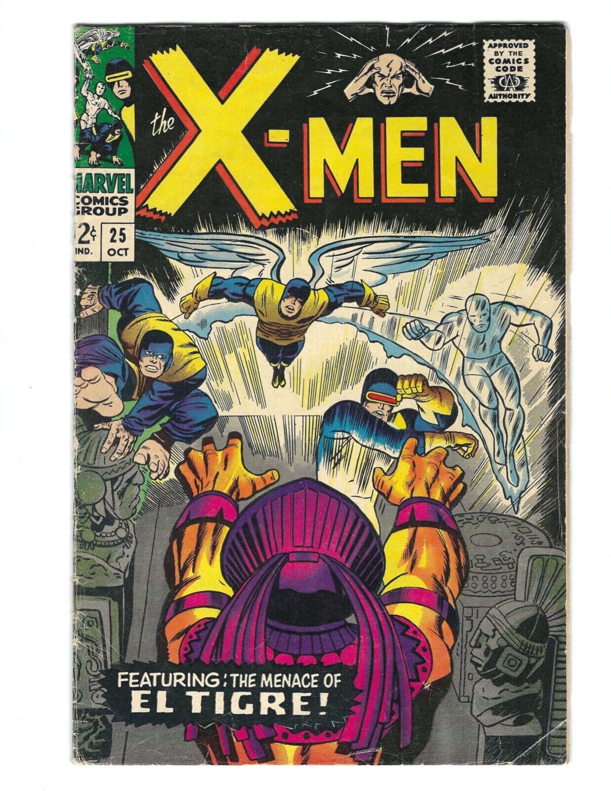 X-Men #25 1966 VG/FN or better beauty! 1st El Tigre! Combine Shipping