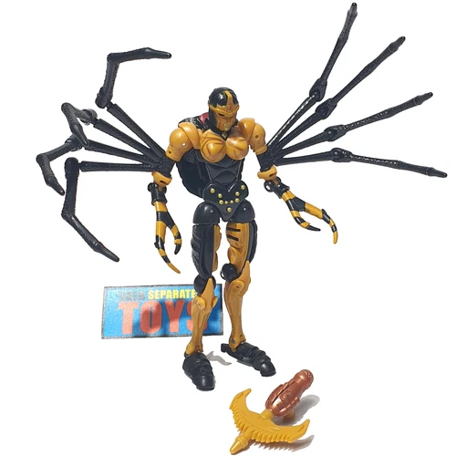 Vtg Transformers War for Cybertron Kingdom BLACKARACHNIA COMPLETE Deluxe figure