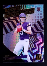 2024 Donruss J.J. McCarthy Rookie RC Revolution #3 Vikings