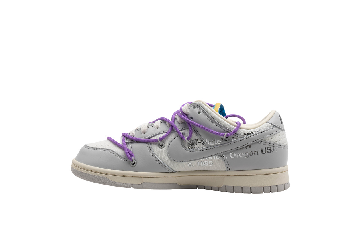 Off-White × NIKE Dunk Low "The50" Lot47