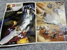 LEGO Star Wars: Jango Fett (8011) Missing Projectile, 1 Alt Pc, instructions