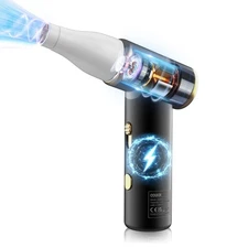 Compressed Air Duster COLBOR Electric Mini Blower for PC Cleaning Kit 100000R...