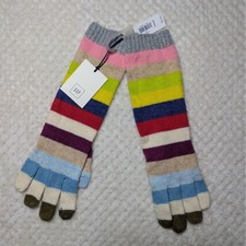 GAP Kids Rainbow Stripe Touchscreen Knit Gloves NWT