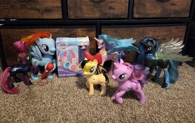 My Little Pony Talking Chrysalis Celestia Twilight Songbird Rainbow Tempest MLP