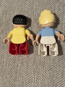 Lego Duplo CINDERELLA & PRINCE CHARMING Minifigures From Set 6154 Disney