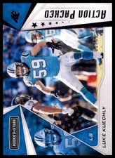 Luke Kuechly 2019 Panini Rookies & Stars Action Packed Purple /39 #AP-LK