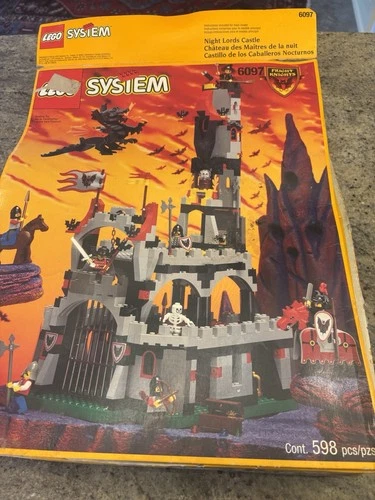LEGO System Castle Night Lord's Castle 6097 In 1997 New Retired