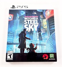 BEYOND A STEEL SKY STEELBOOK EDITION NEW SEALED 2021 Authentic Playstation 5 PS5