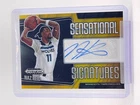 NAZ REID 2024-25 PRIZM BLACK SENSATIONAL SIGNATURES AUTO GOLD /10 #SS-NAZ Q0282