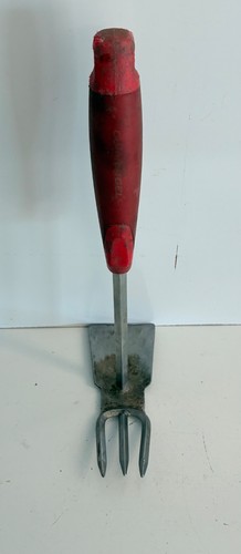 Hand Garden Cultivator Hoe Combo 3-Tine Fork w/ Comfort Grip