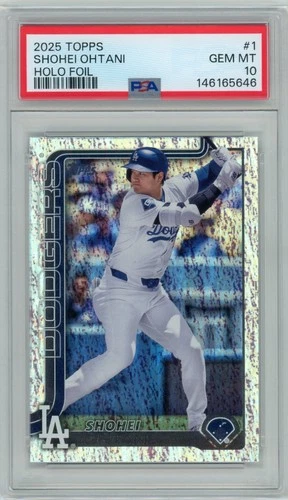 2025 Topps Series 1 - Shohei Ohtani #1 Holofoil PSA 10