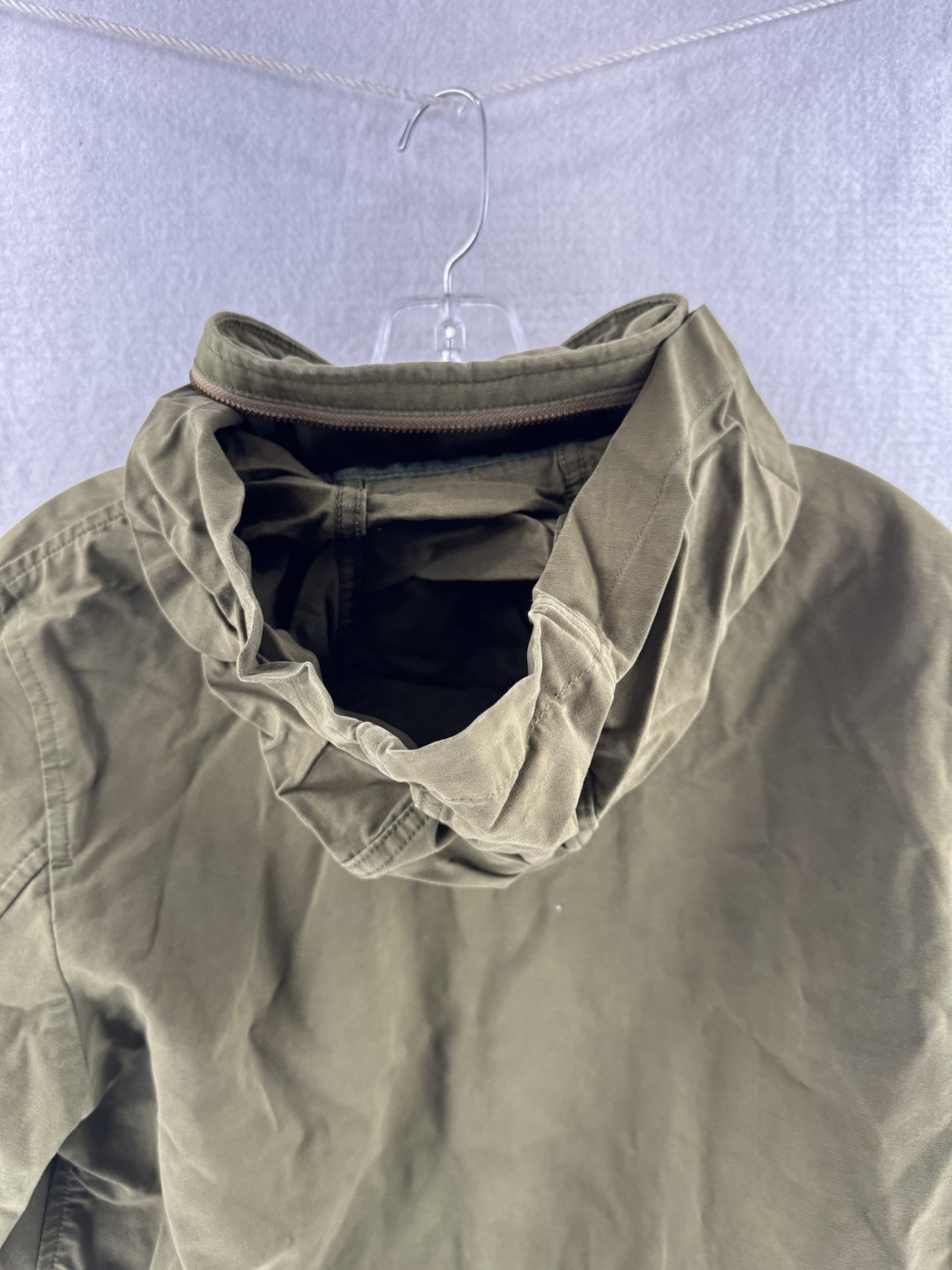 LEVI'S Full Zip Snap Button Size Small Military U… - image 22