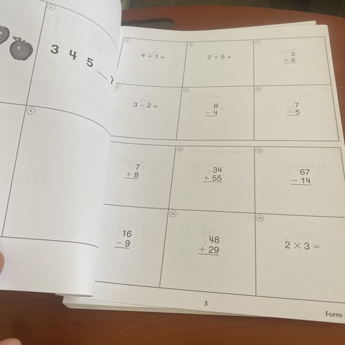 Ktea Booklets KTEA II Response Booklet Form A Comprehensive K-TEA | eBay